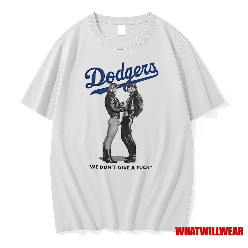 Dodgers We Dont Give A Fuck Statement Shirts