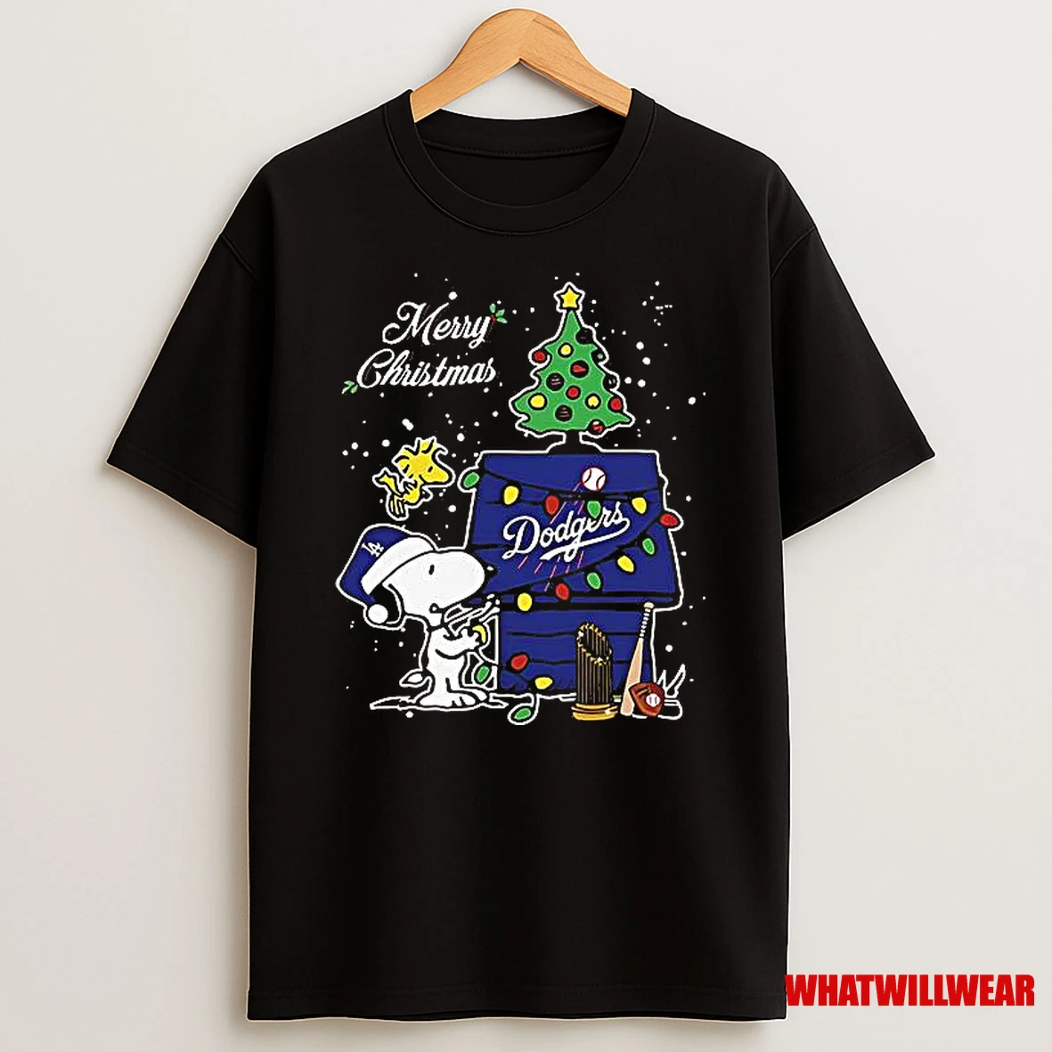 Dodgers Shop Merry Christmas With Snoopy Baby Los Angeles Dodgers Shirts