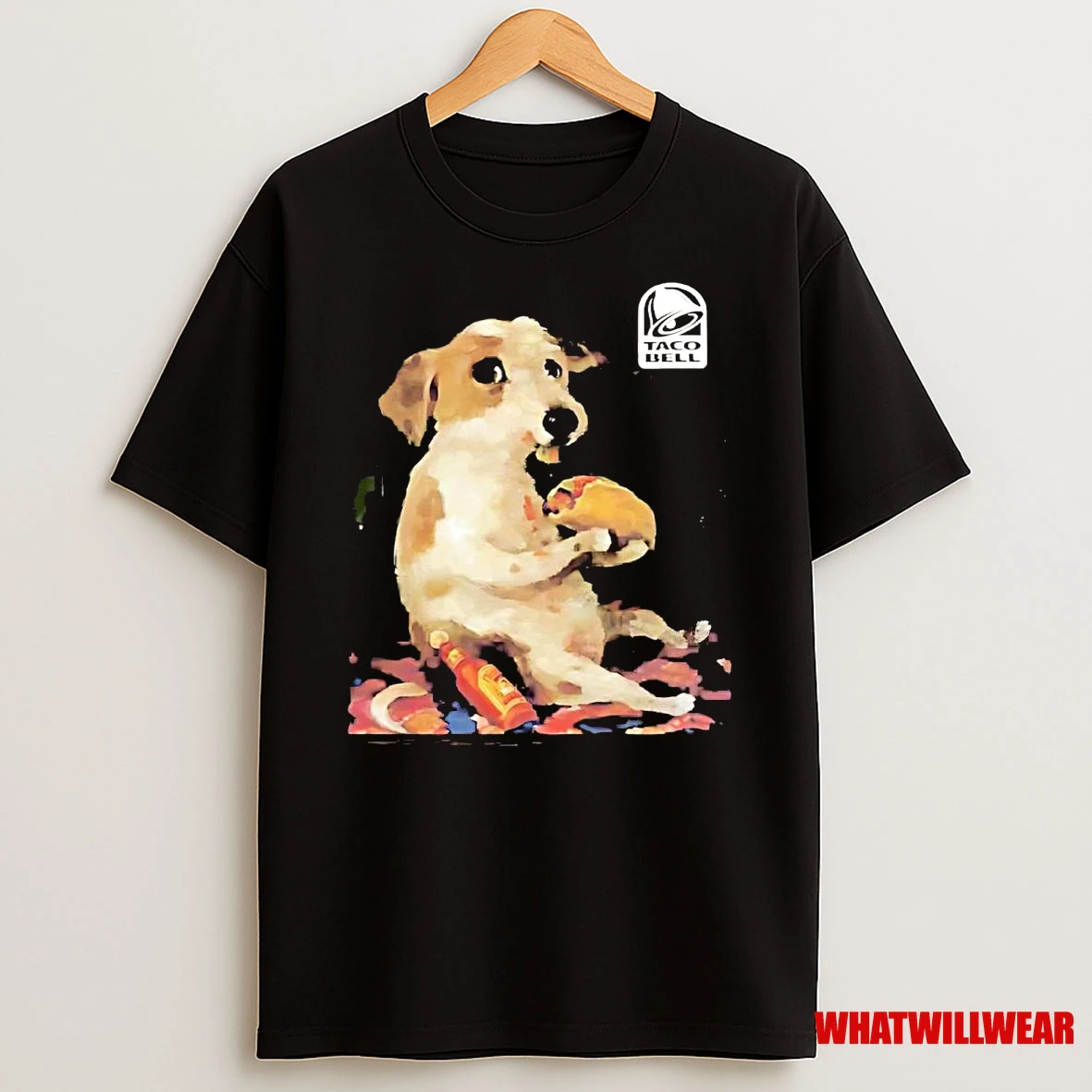 Dog Eating Taco Bell Shirts