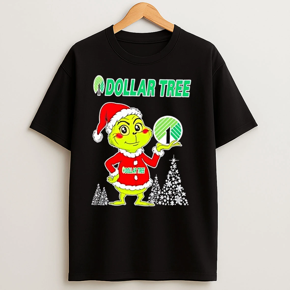 Dollar Tree And Grinchmas Merry Christmas T Shirts