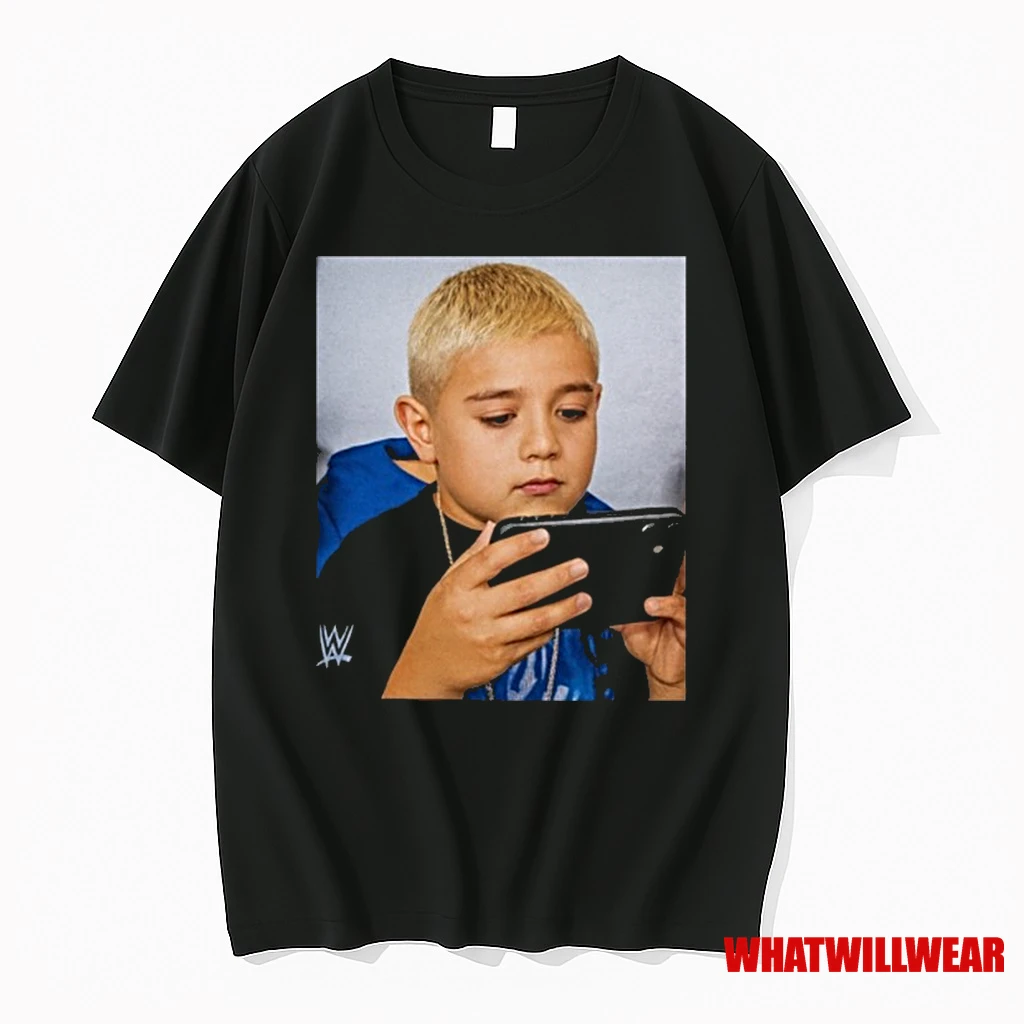 Dominik Mysterio Kid Playing Game Shirts