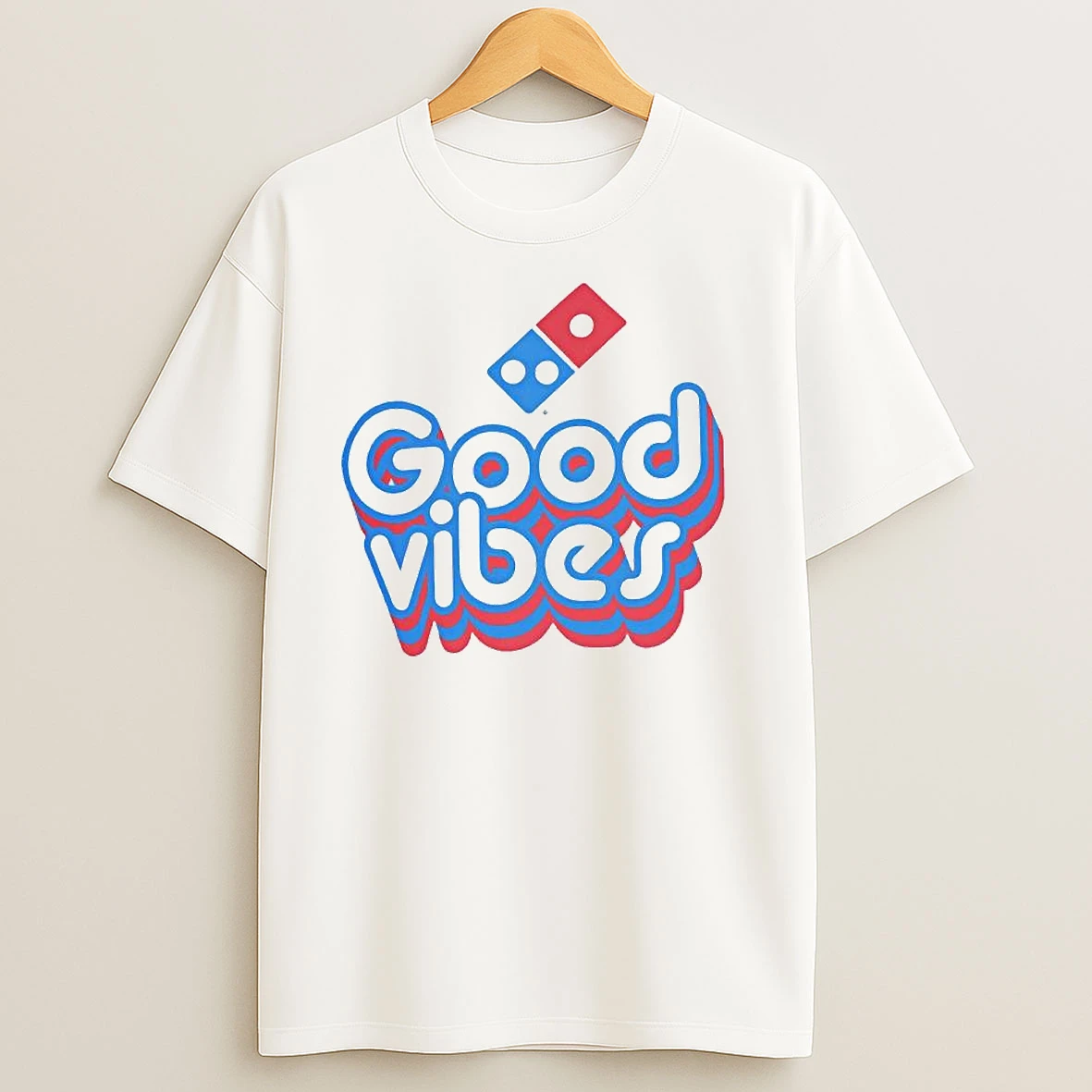 Dominos Pizza Good Vibes Ornaments T Shirts