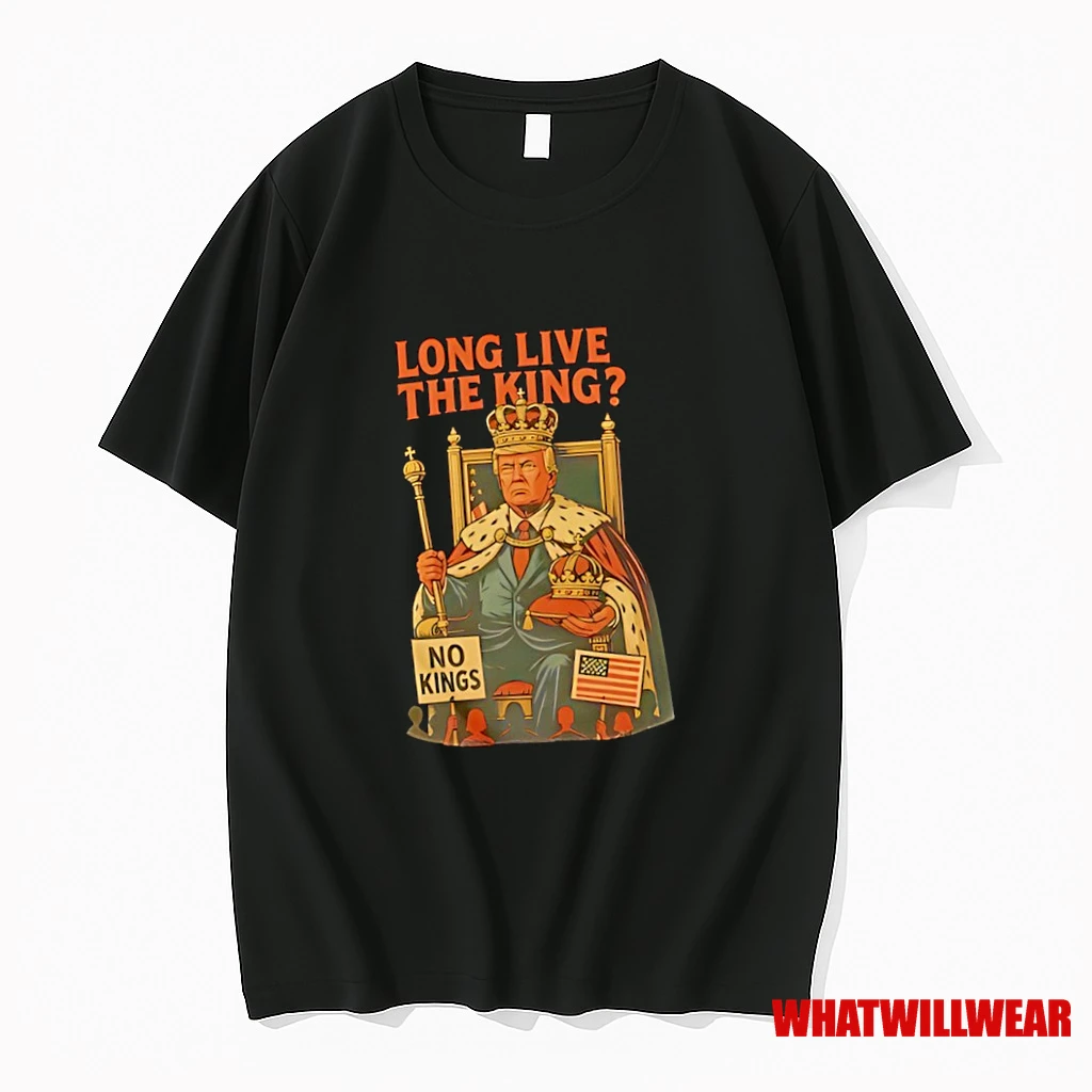 Donald Trump No King Long Live The King Shirts