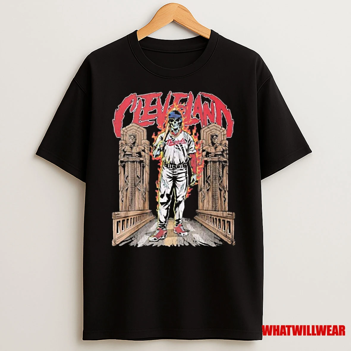 Donovan Mitchell Cleveland Cavaliers Basketball Skeleton Fanart Shirts