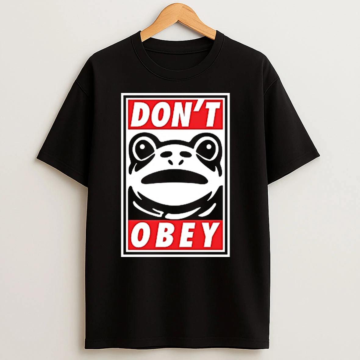 Dont Obey Frog T Shirts