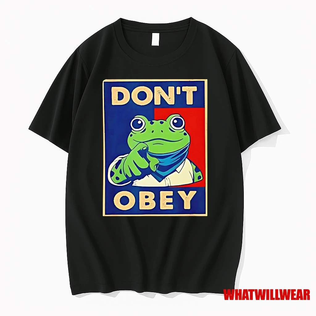 Dont Obey Portland Frog Anti Fascism Hope Shirts