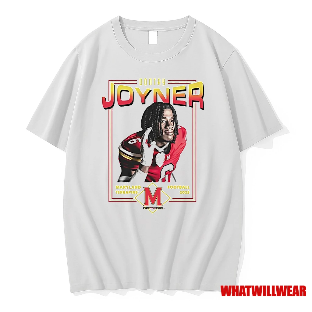 Dontay Joyner 2025 Graphic Maryland Terrapins Shirts