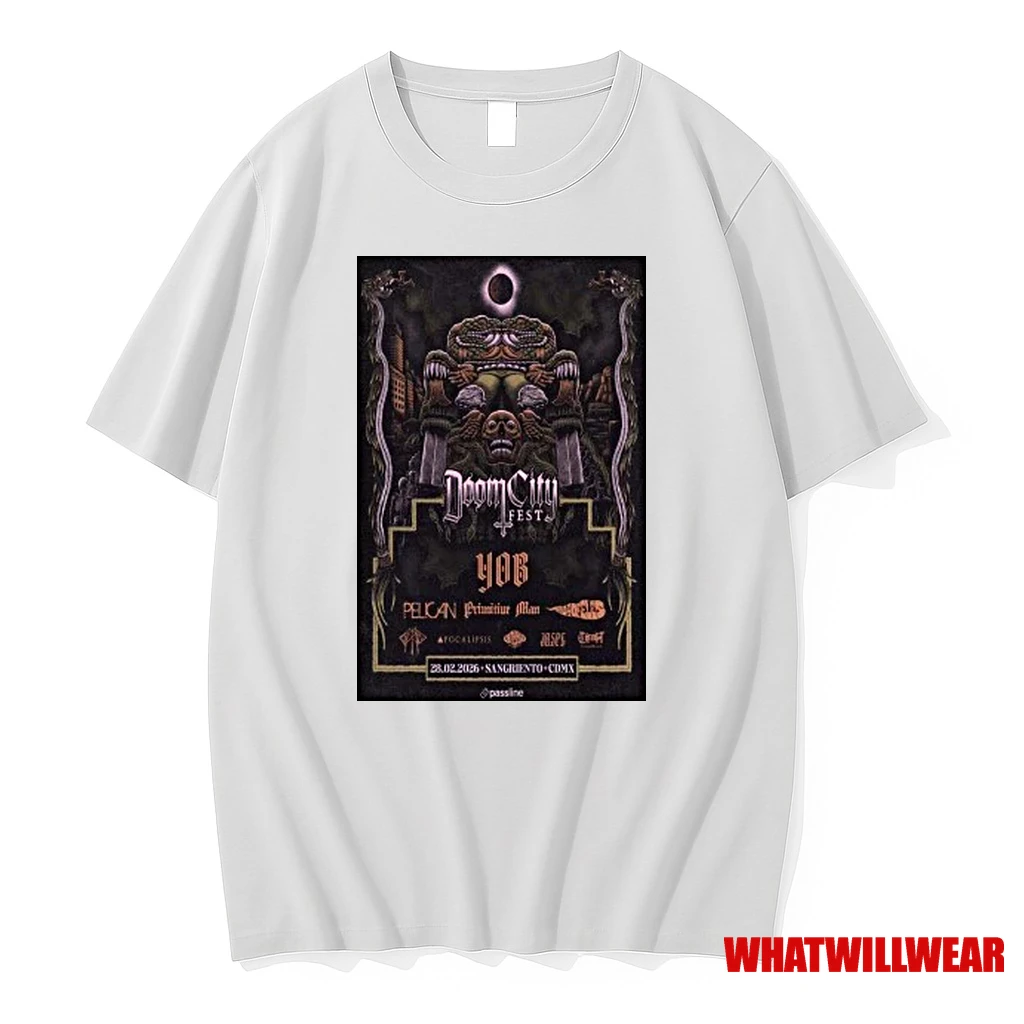 Doom City Fest Mexico 2026 Shirts