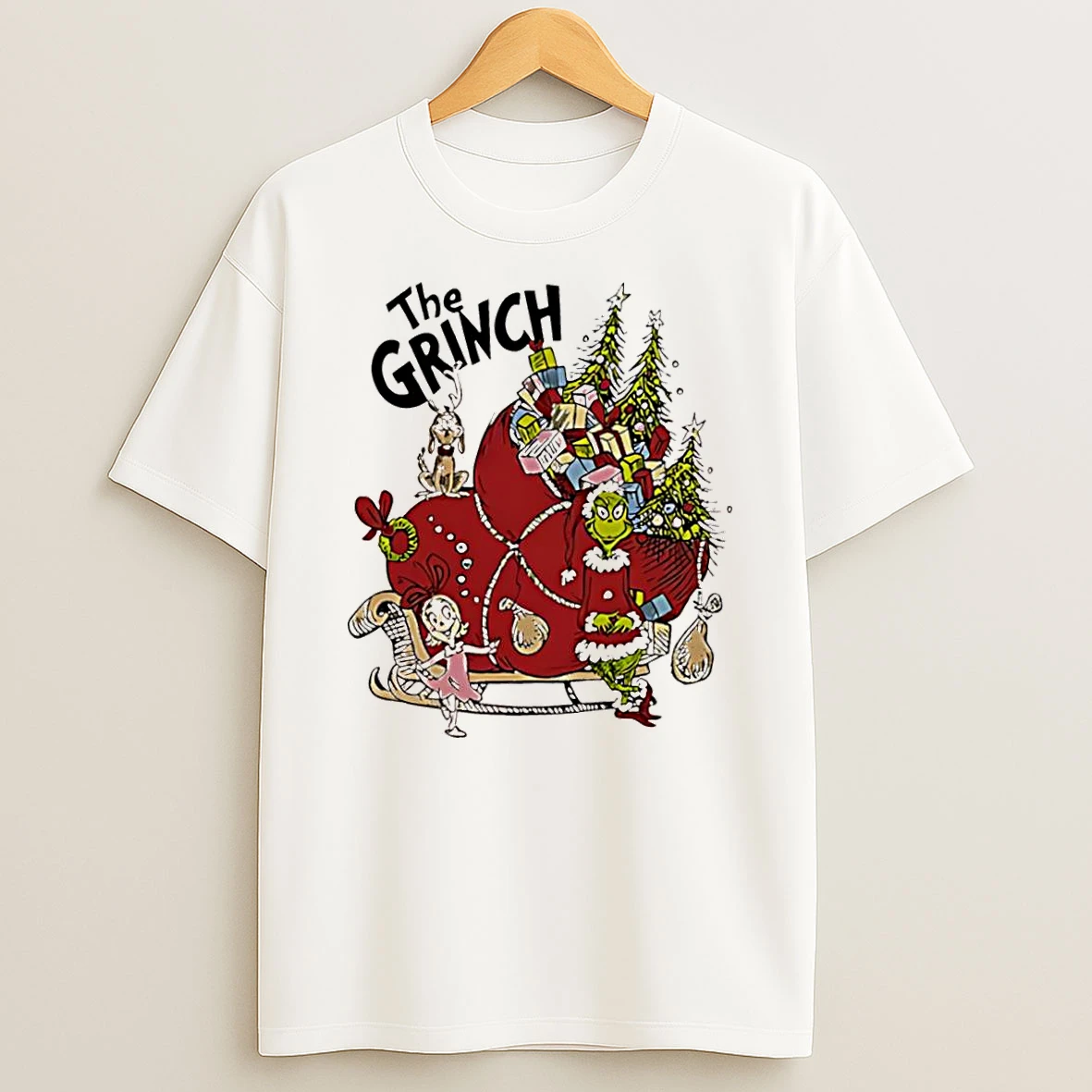Dr Seusss Grinch Cindy Lou Who Max How The Grinch Stole Christmas Shirts