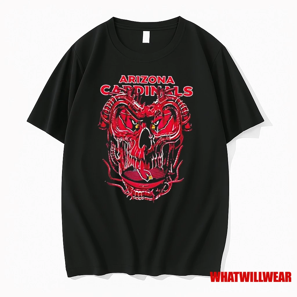Dragon Skull X Arizona Cardinals Football Shirts