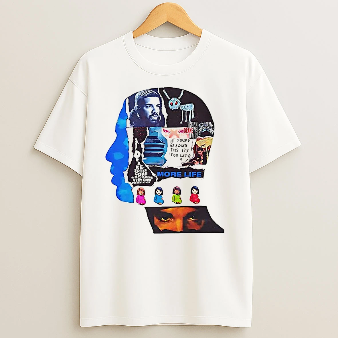 Drake Mind Collage 2025 T Shirts