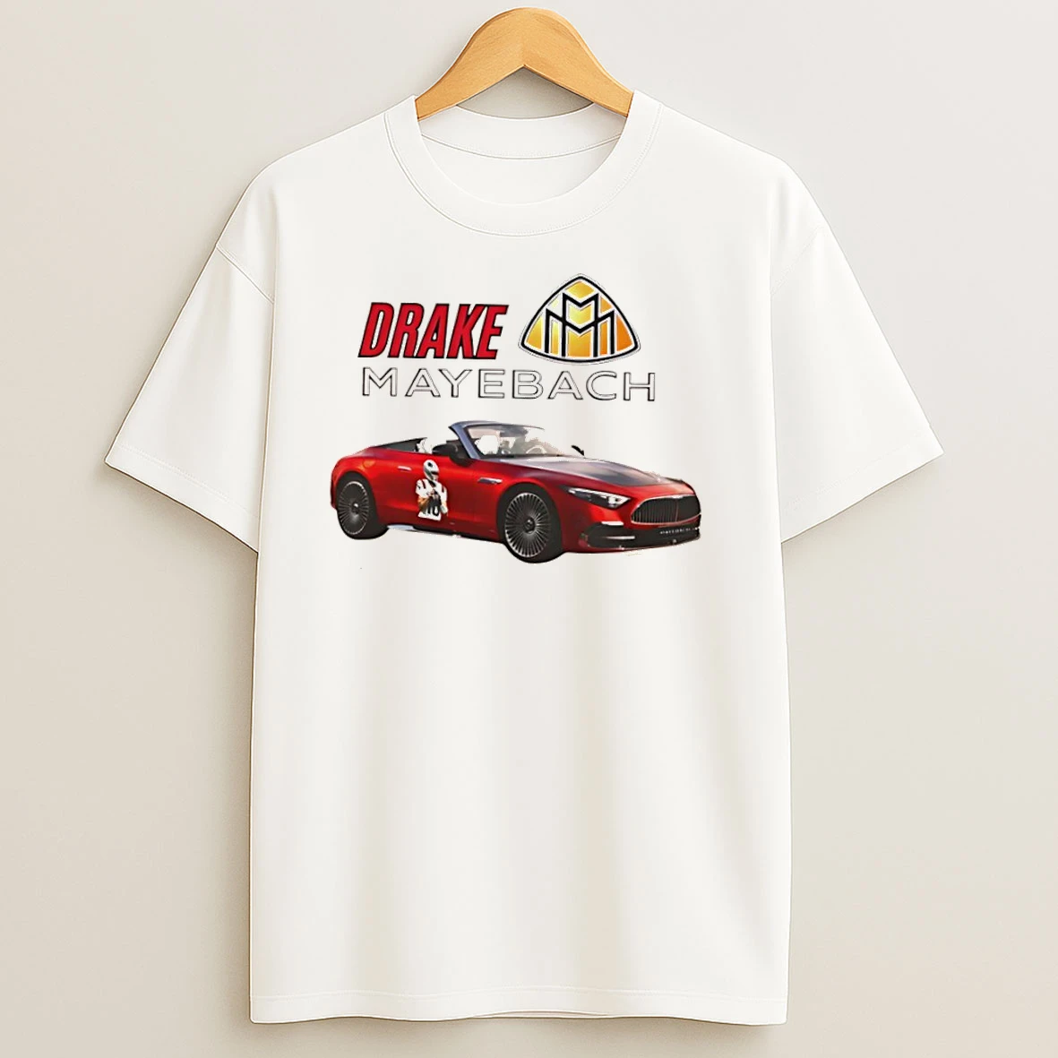 Drake And Maybach Collab Logo T Shirts