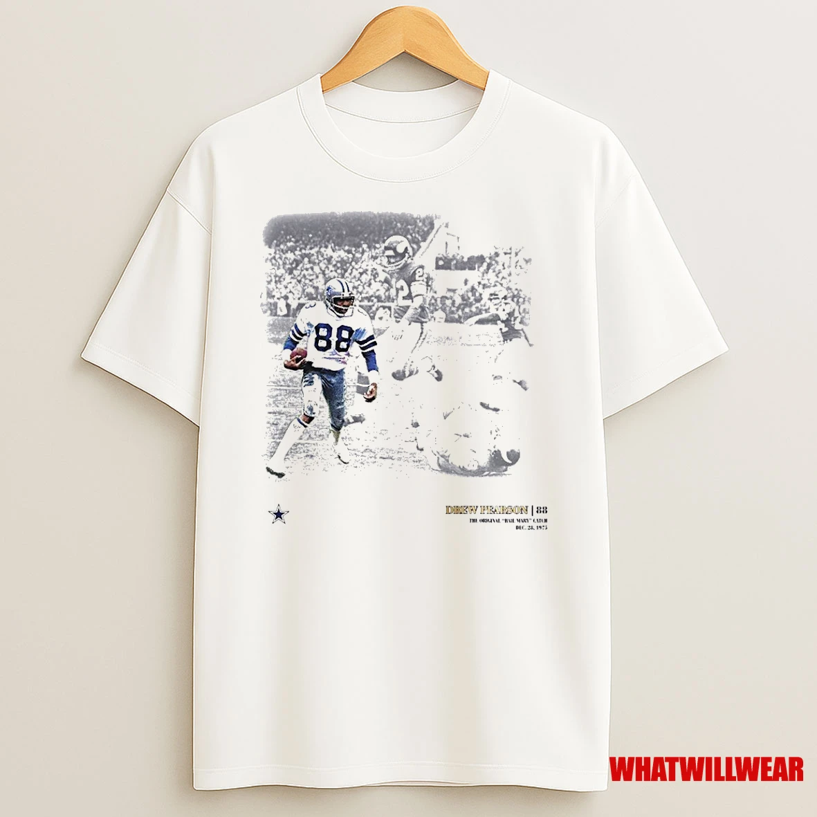 Drew Pearson Dallas Cowboys Nfl Moments Graphic 2025 Shirts