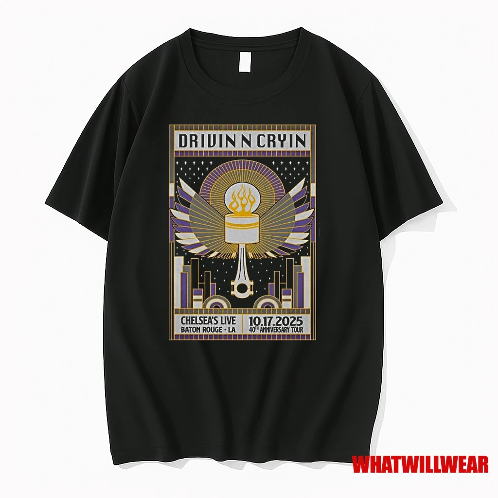 Drivin N Cryin Chelseas Live Baton Rouge La October 17 2025 Shirts