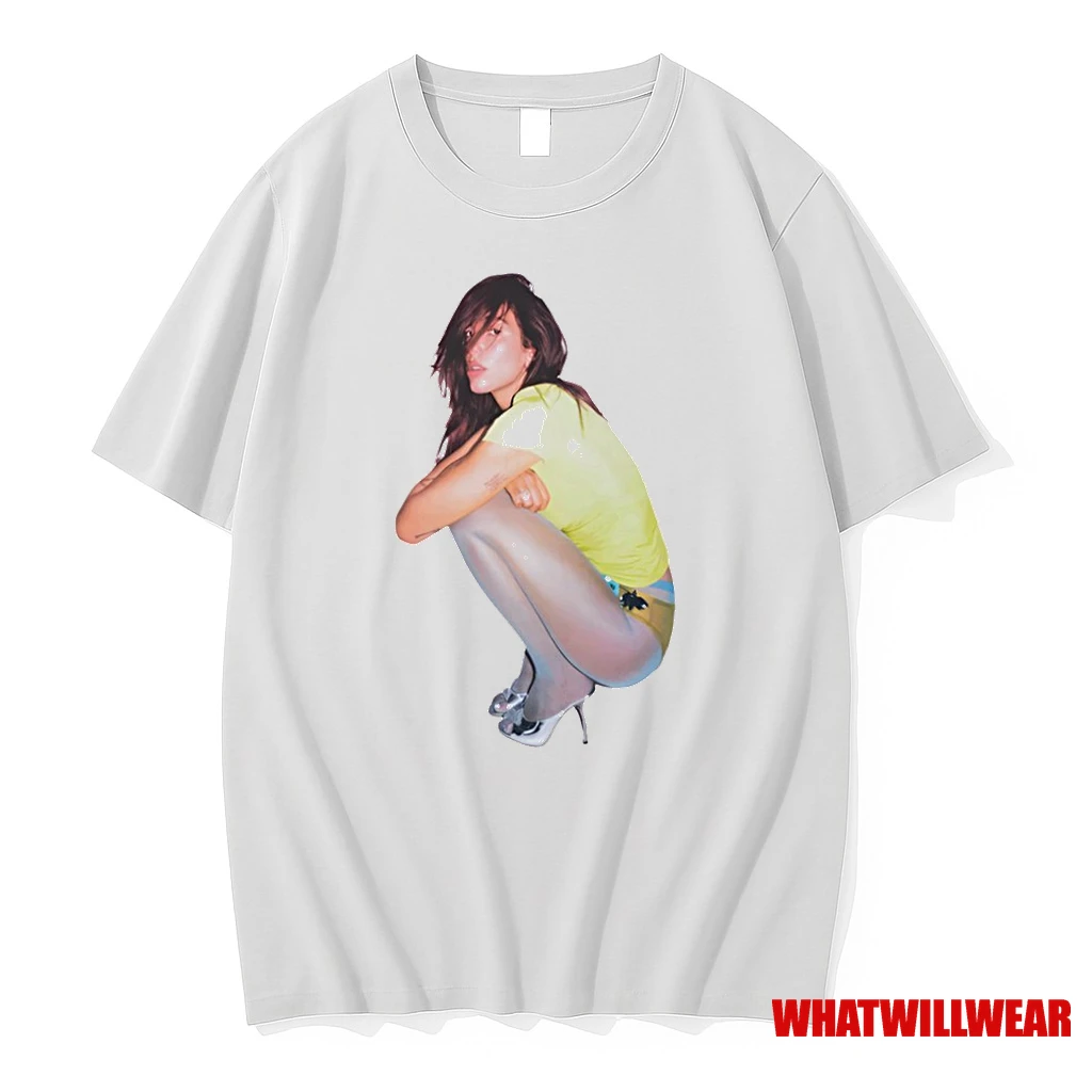 Dua Lipa Radical Optimism White Photo Shirts