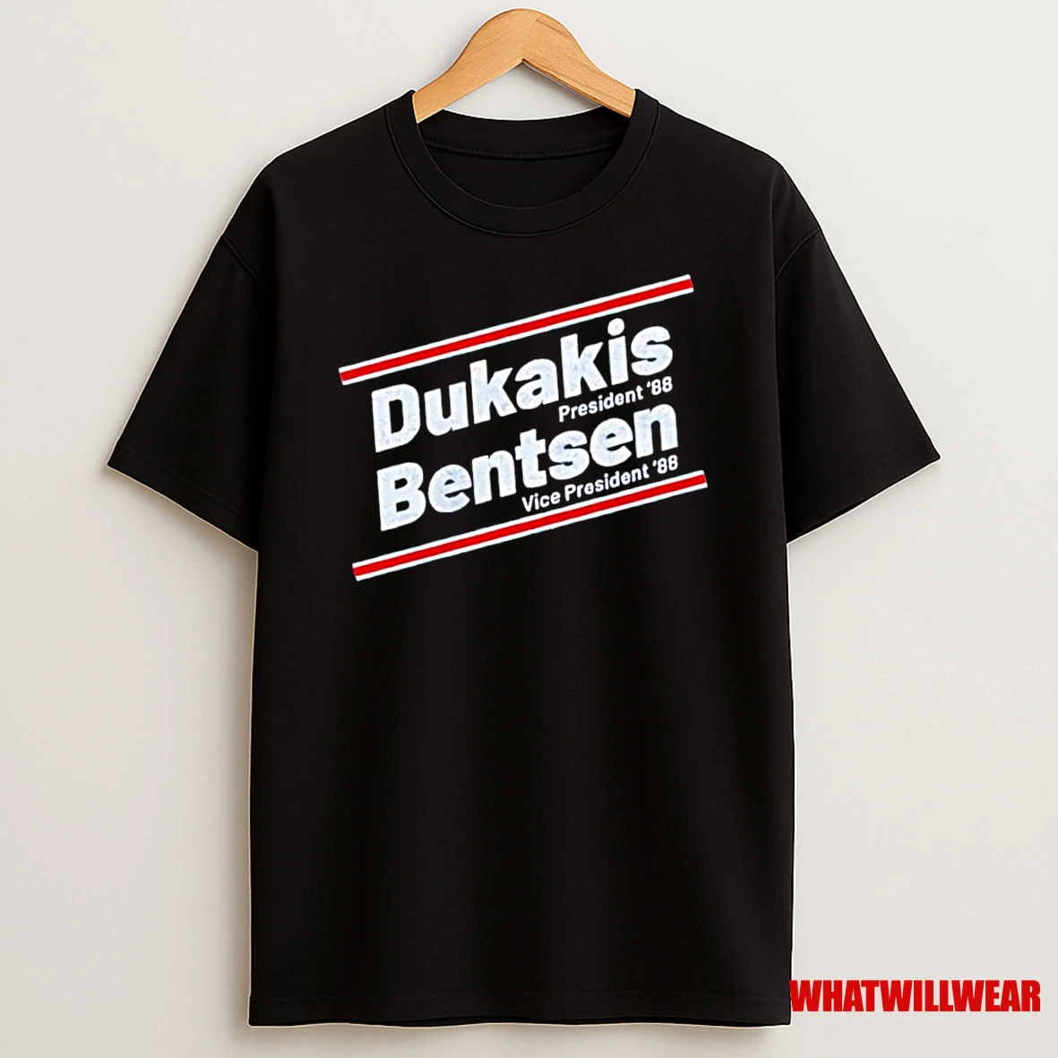 Dukakis Bentsen President 88 Vice President 88 Shirts