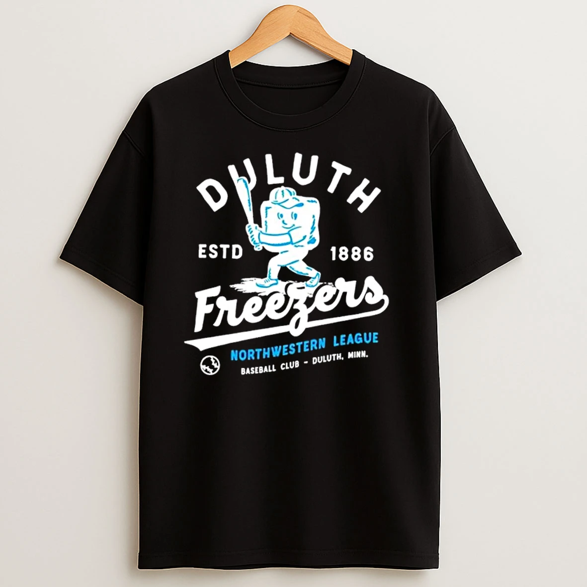 Duluth Freezers Minnesota Vintage Defunct Baseball Teams T Shirts