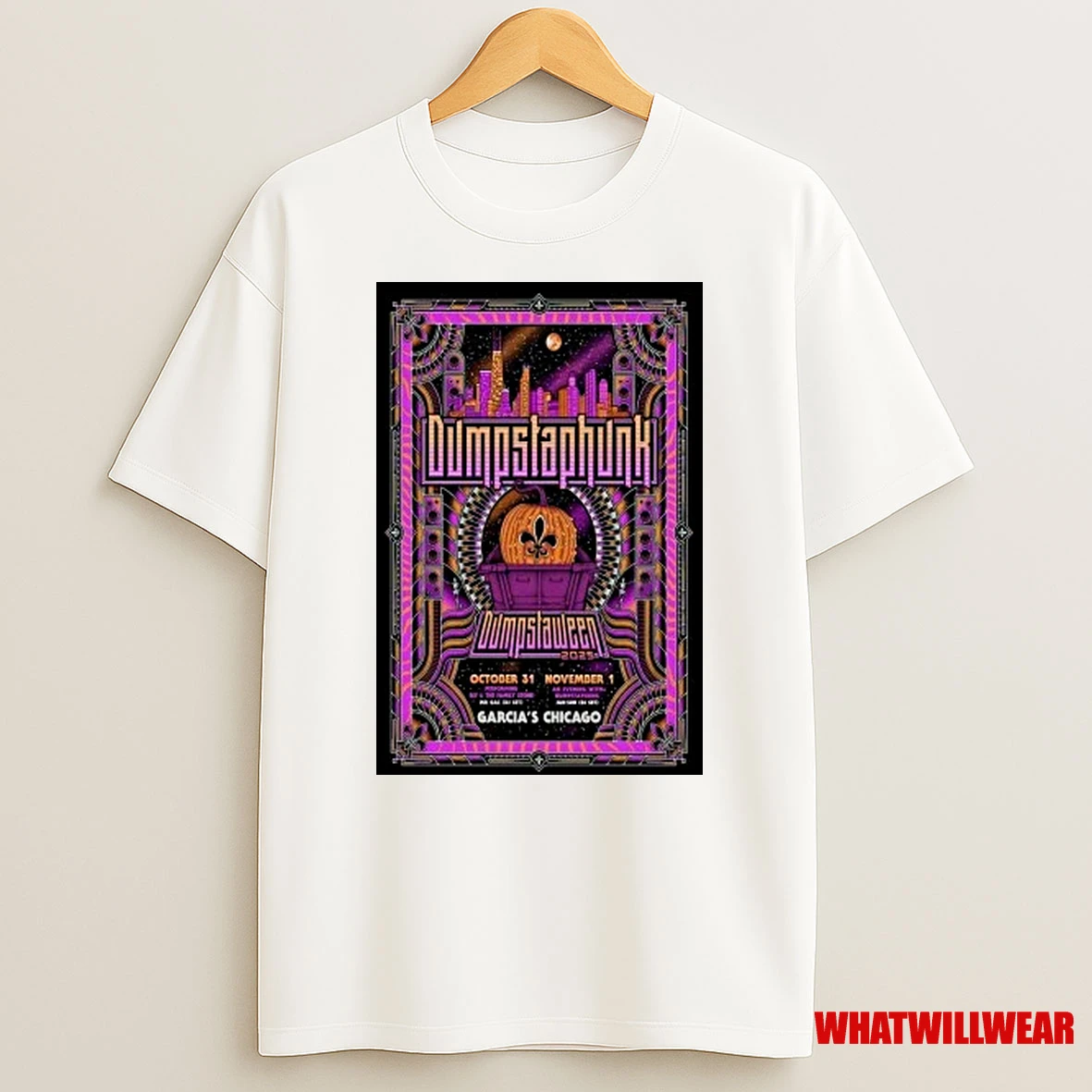 Dumpstaphunk Garcias Chicago Oct 31%ce%b3conov 1 2025 Shirts