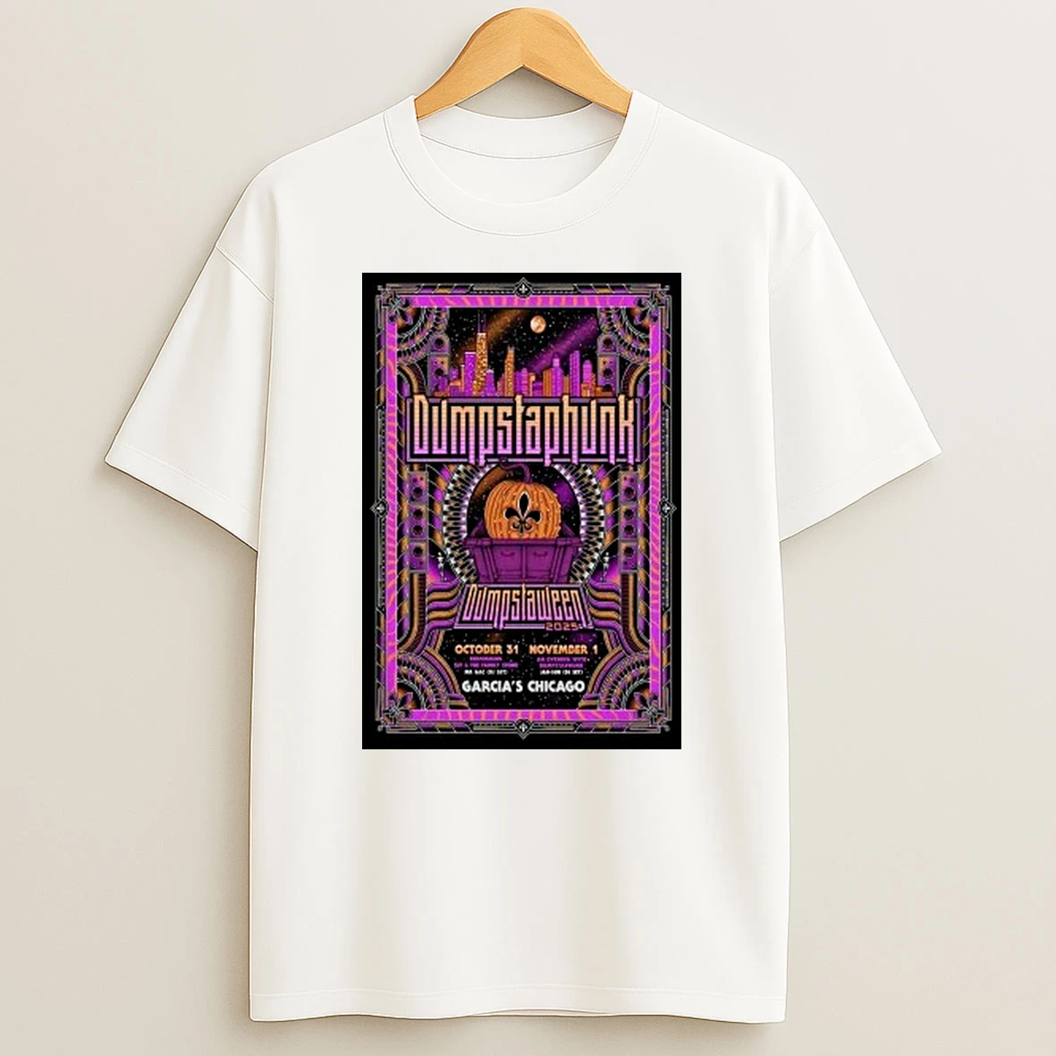 Dumpstaphunk Garcias Dumpstaween Chicago Il 2025 Shirts