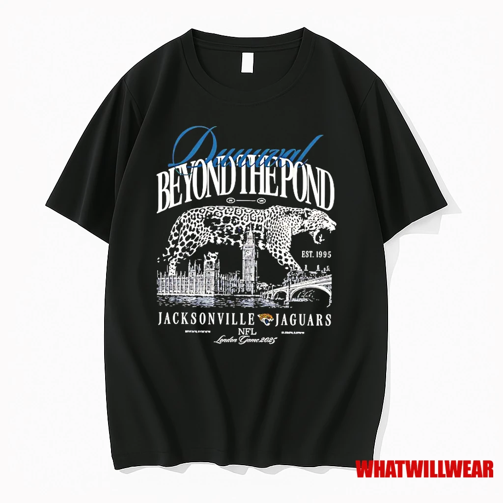 Duuuval Beyond The Pond Jacksonville Jaguars Nfl London Game 2025 Shirts