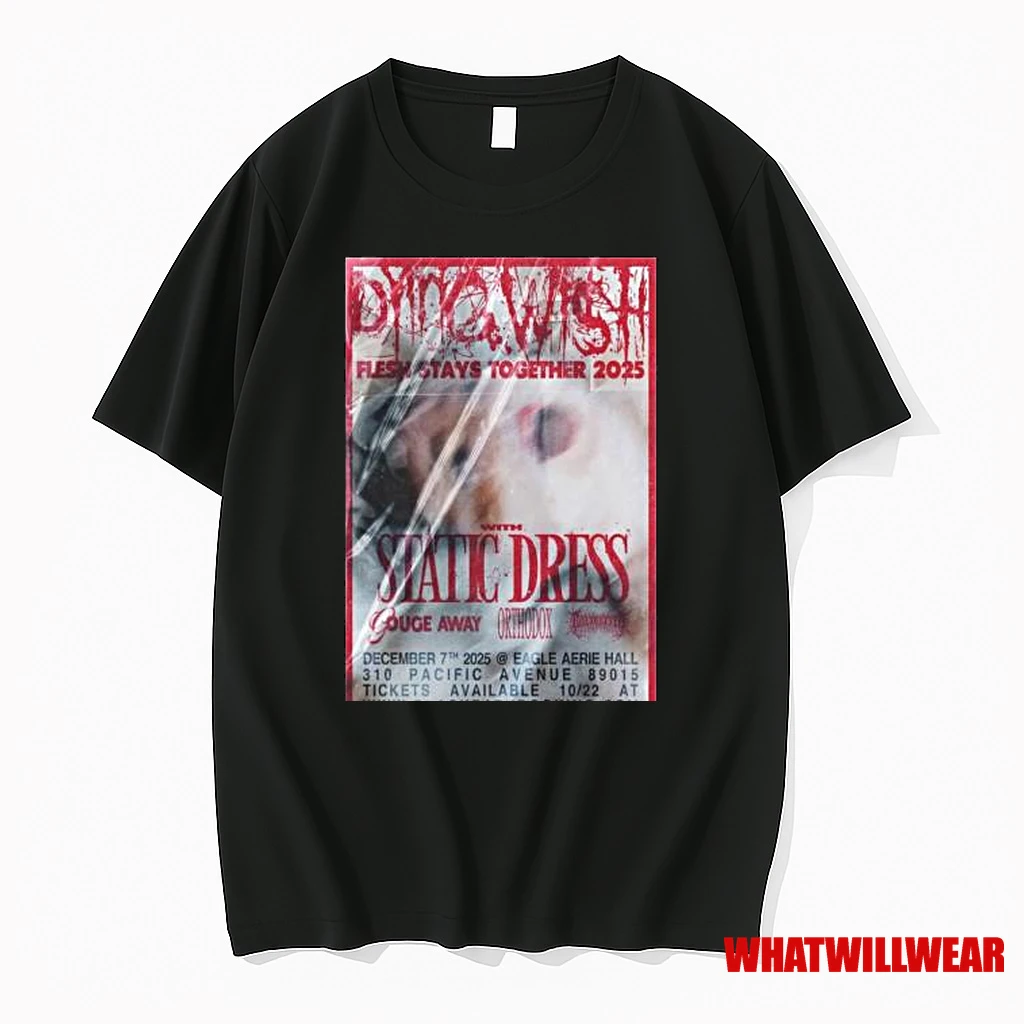 Dying Wish Henderson Nv December 7 2025 Concert Shirts