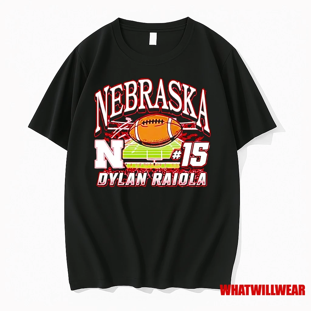 Dylan Raiola Nebraska Cornhuskers Stadium Shirts
