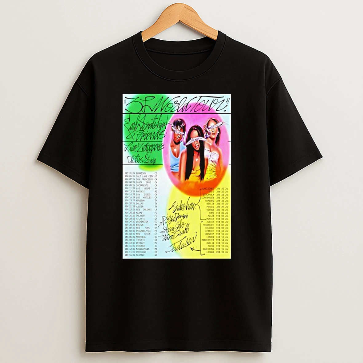 Earl And Friends 3l World Tour 25 26 T Shirts