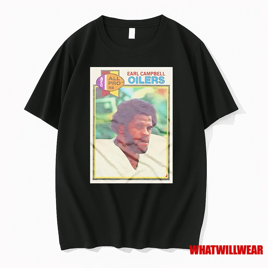 Earl Campbell 1979 Running Back Oilers Shirts