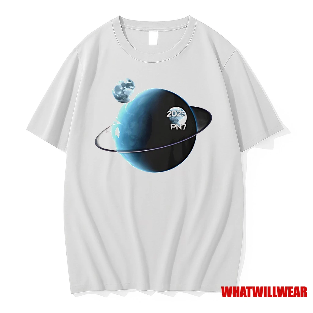 Earth With Two Moons 2025 Pn7 Asteroid Shirts