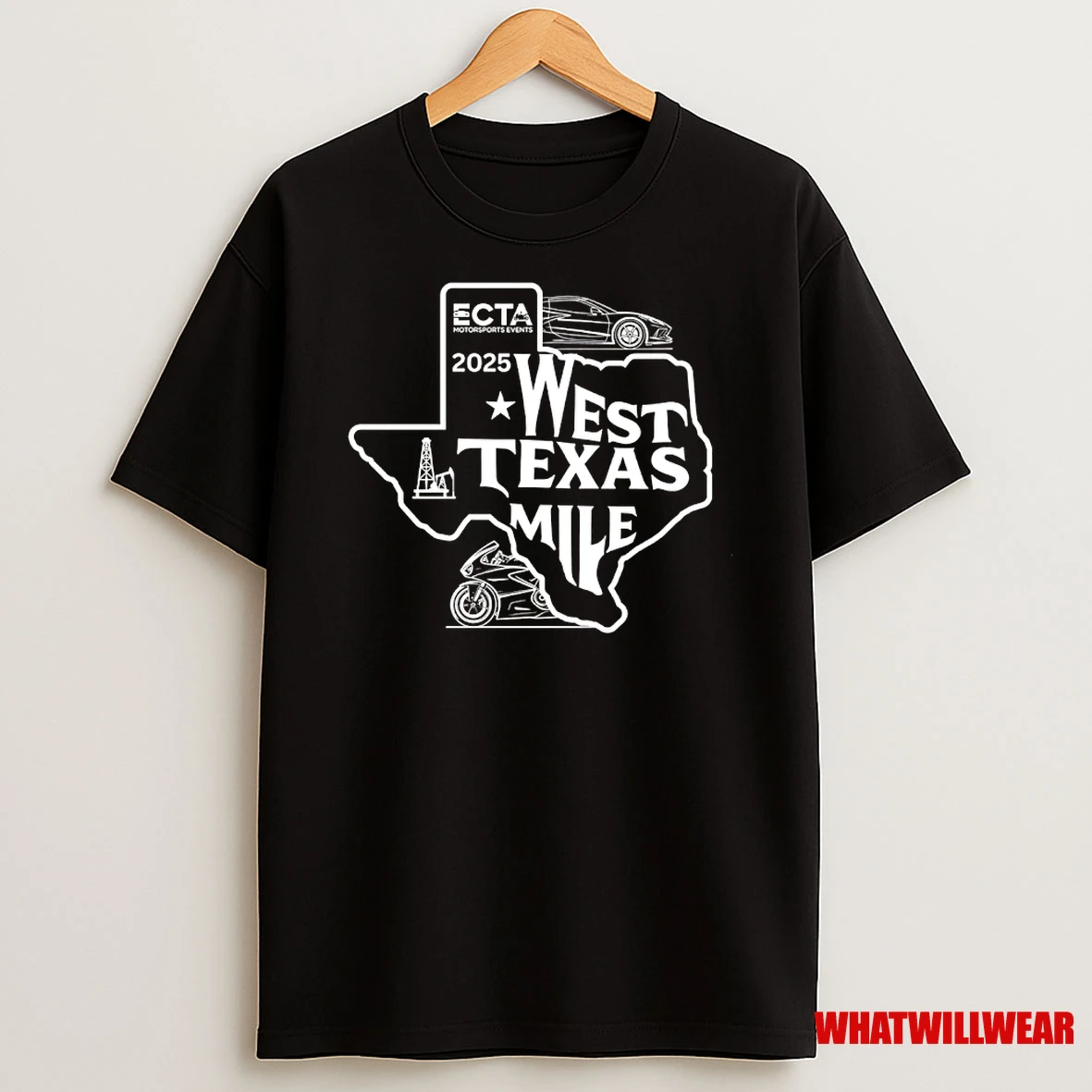 Ecta Motorsports Events 2025 West Texas Mile Shirts