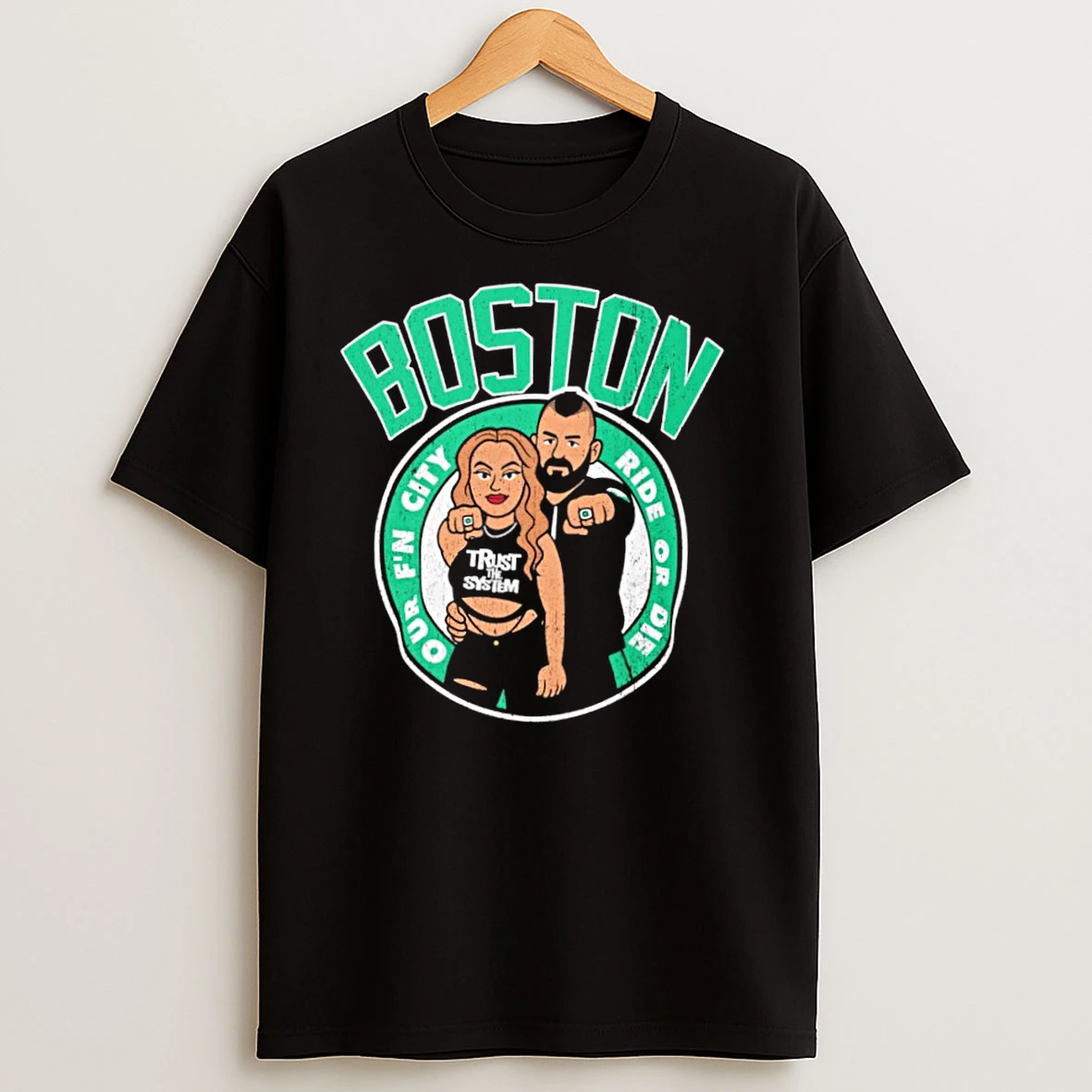 Eddie Alisha Our Fn City T Shirts