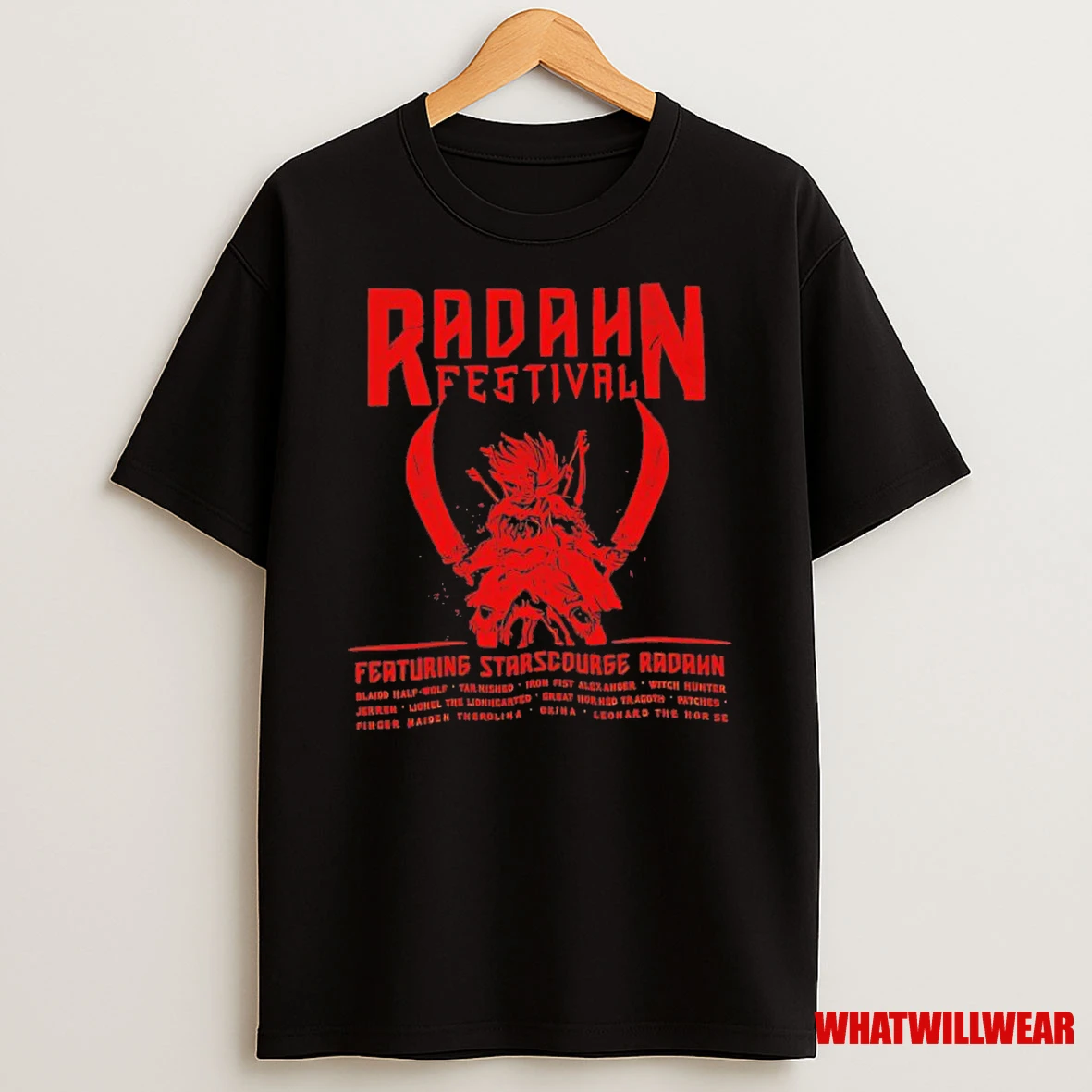 Elden Ring Radahn Festival Featuring Starscourge Radaun Shirts