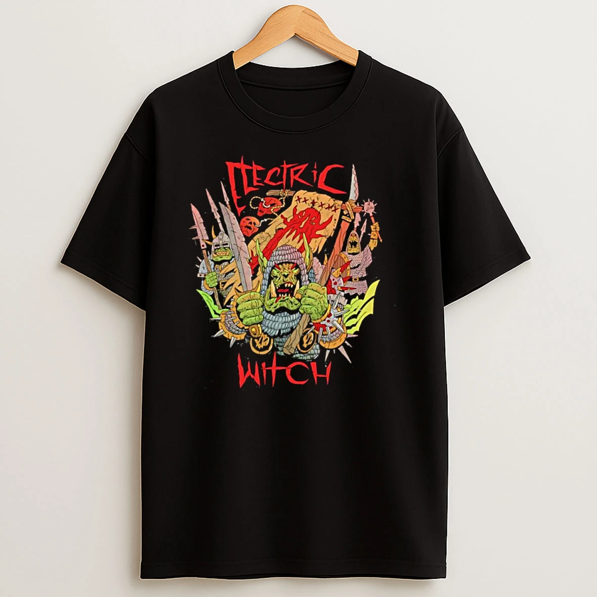 Electric Witch Bands Name T Shirts