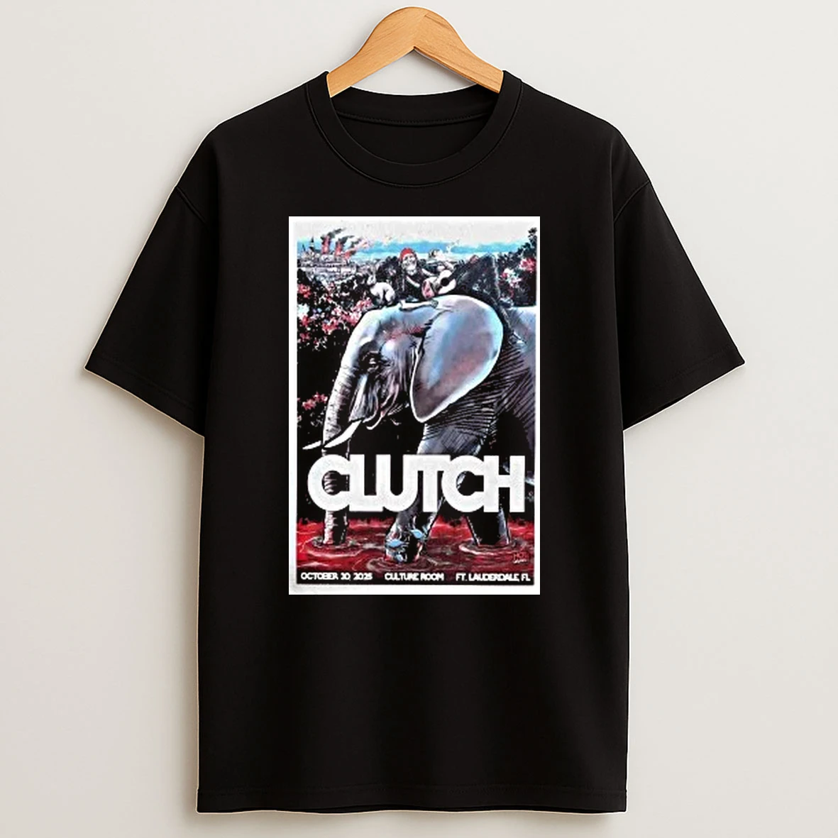 Elephant Clutch Oct 30 2025 Culture Room Fort Lauderdale Fl Shirts