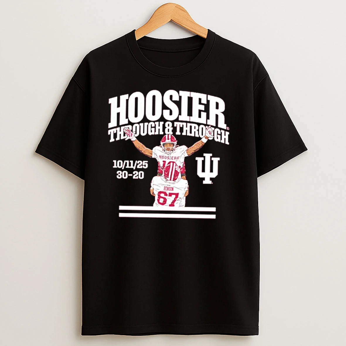 Elijah Sarratt Indiana Hoosiers Through Through T Shirts