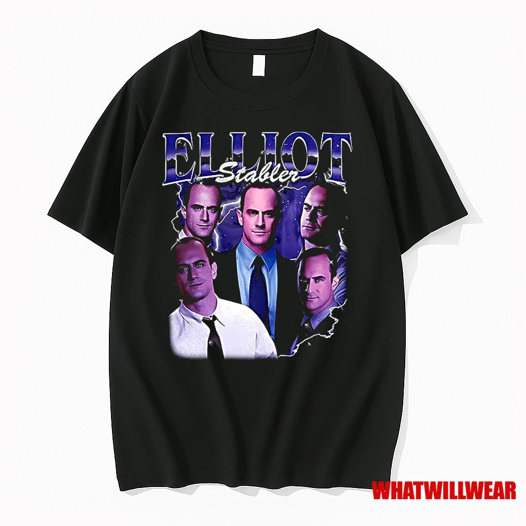 Elliot Stabler Graphic Shirts