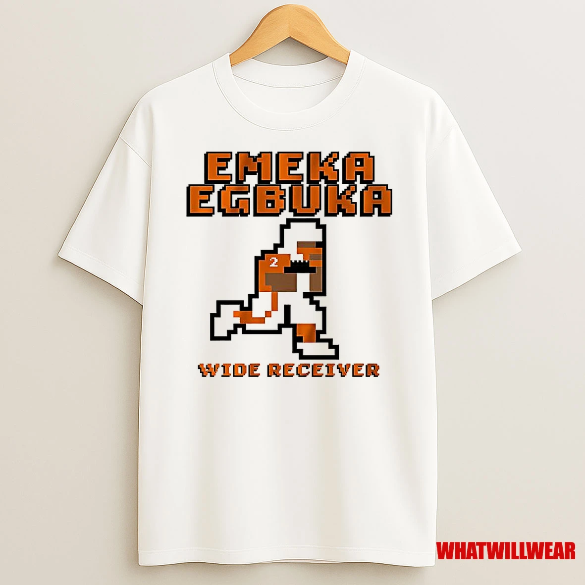 Emeka Egbuka Tampa Bay Buccaneers Football Wide Receiver Retro Baller 8 Bit Shirts