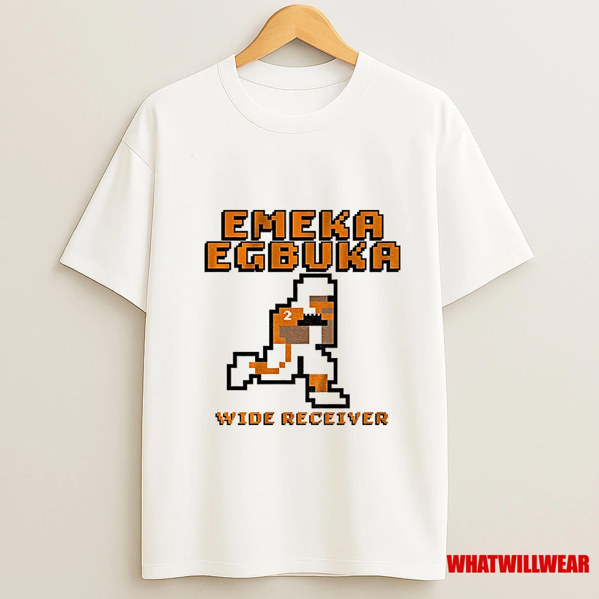 Emeka Egbuka Wide Receiver Tampa Bay Buccaneers Football Nfl 8bit Shirts