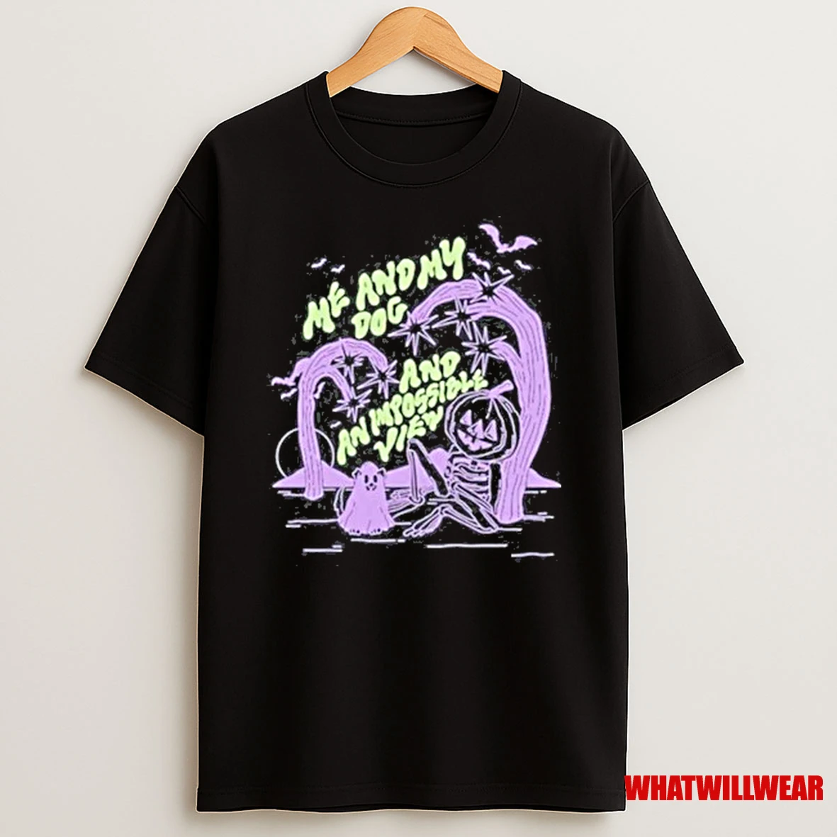 Emma Atterbury Me And My Dog And An Impossible View Halloween 2025 Shirts