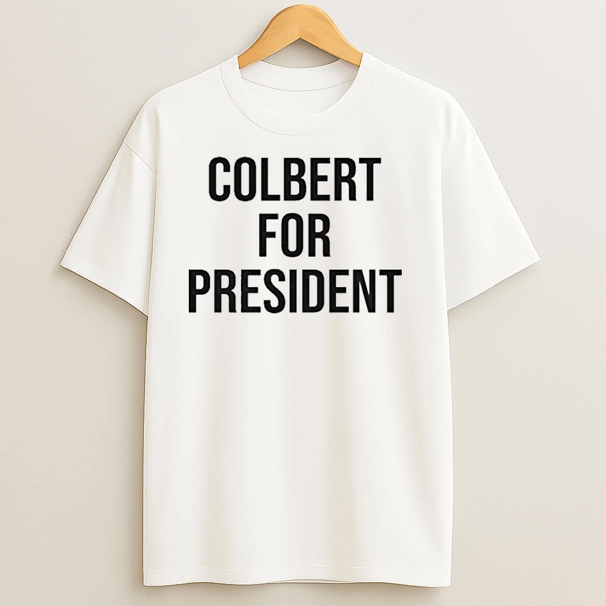Emma Thompson Colbert For President T Shirts
