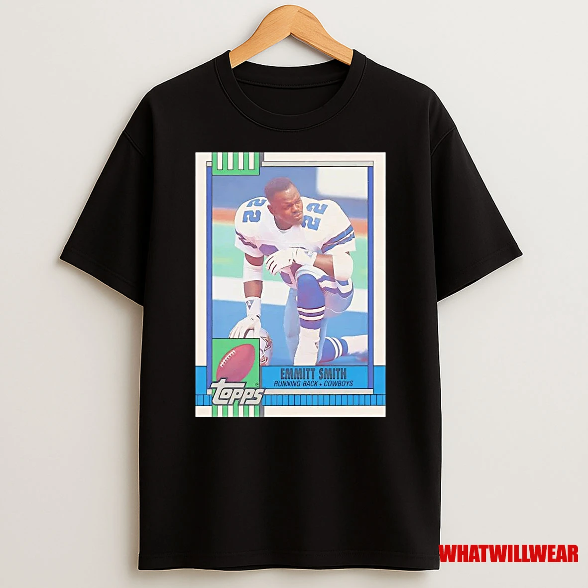 Emmitt Smith Trading Card Cowboys Shirts