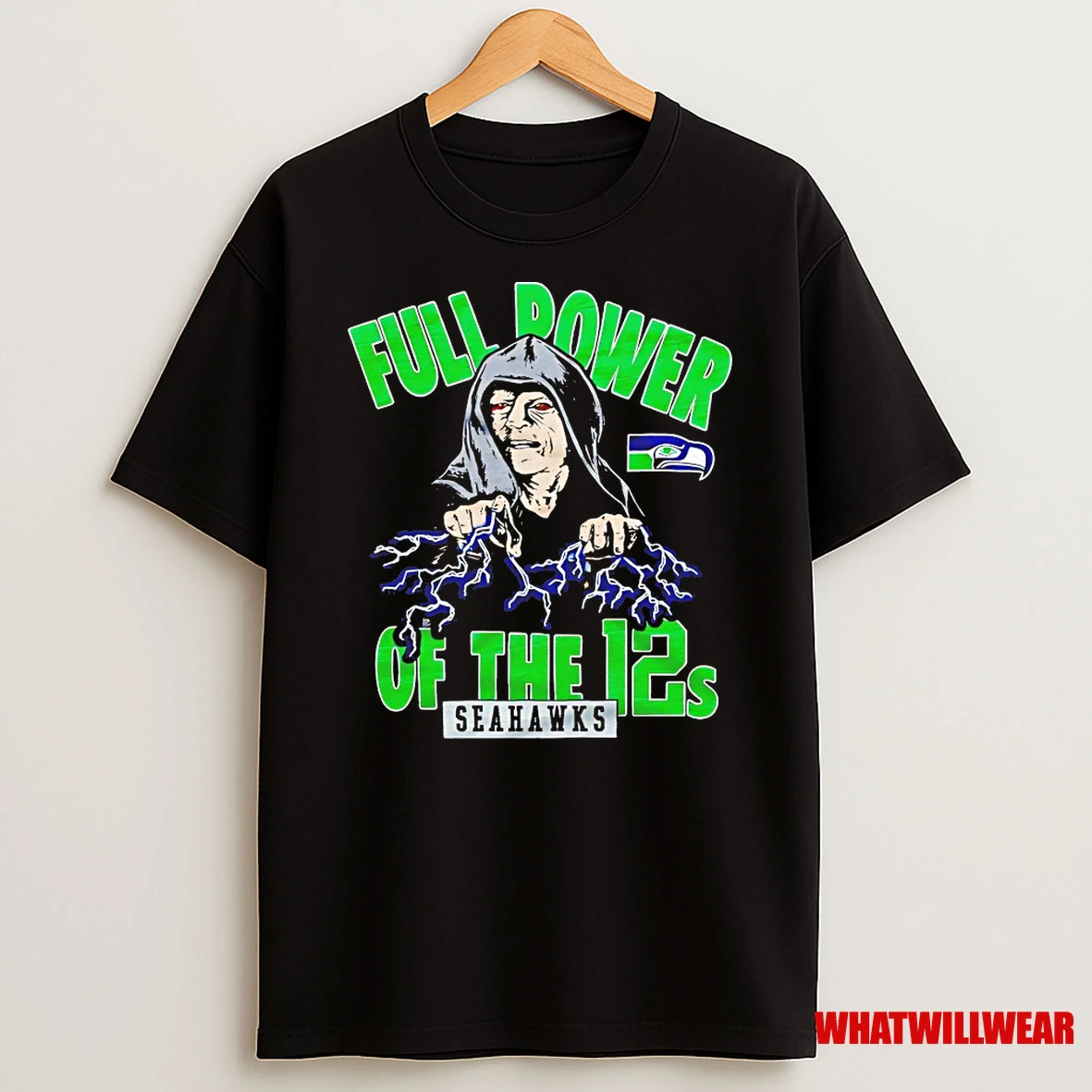 Emperor Palpatine Star Wars X Seattle Seahawks Full Power Of The 12s Shirts