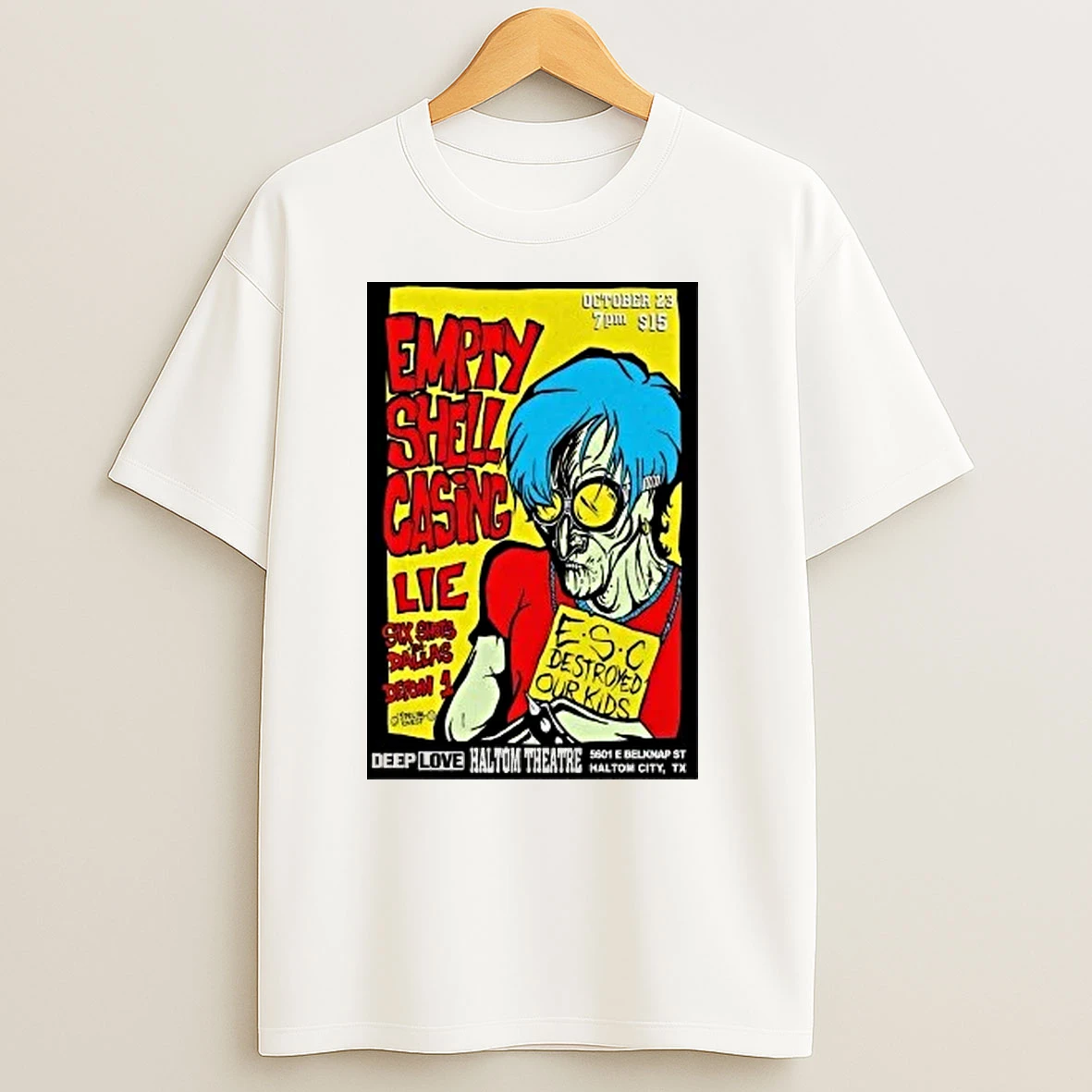 Empty Shell Casing Live Haltom City Texas Shirts