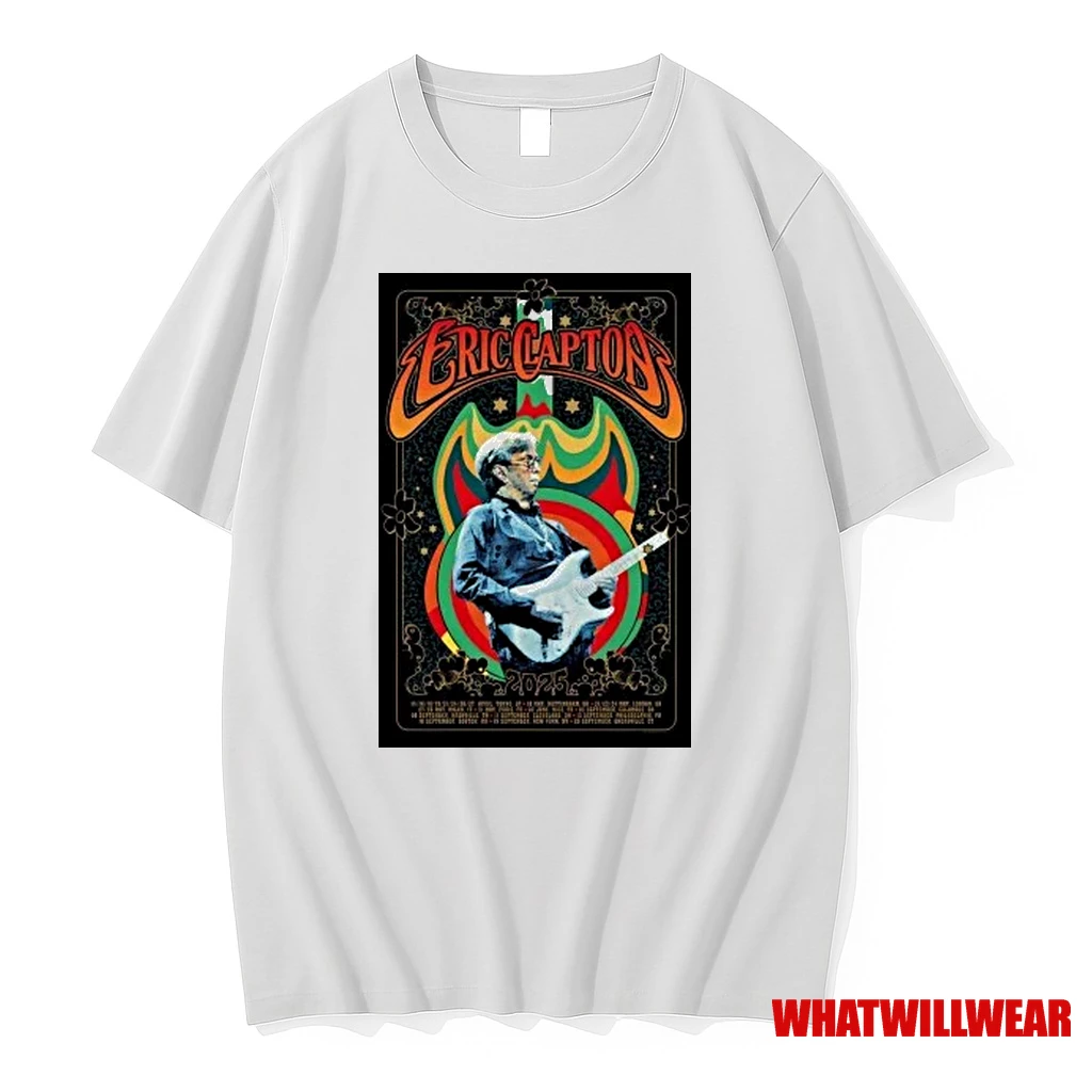 Eric Clapton Tour 2025 Shirts