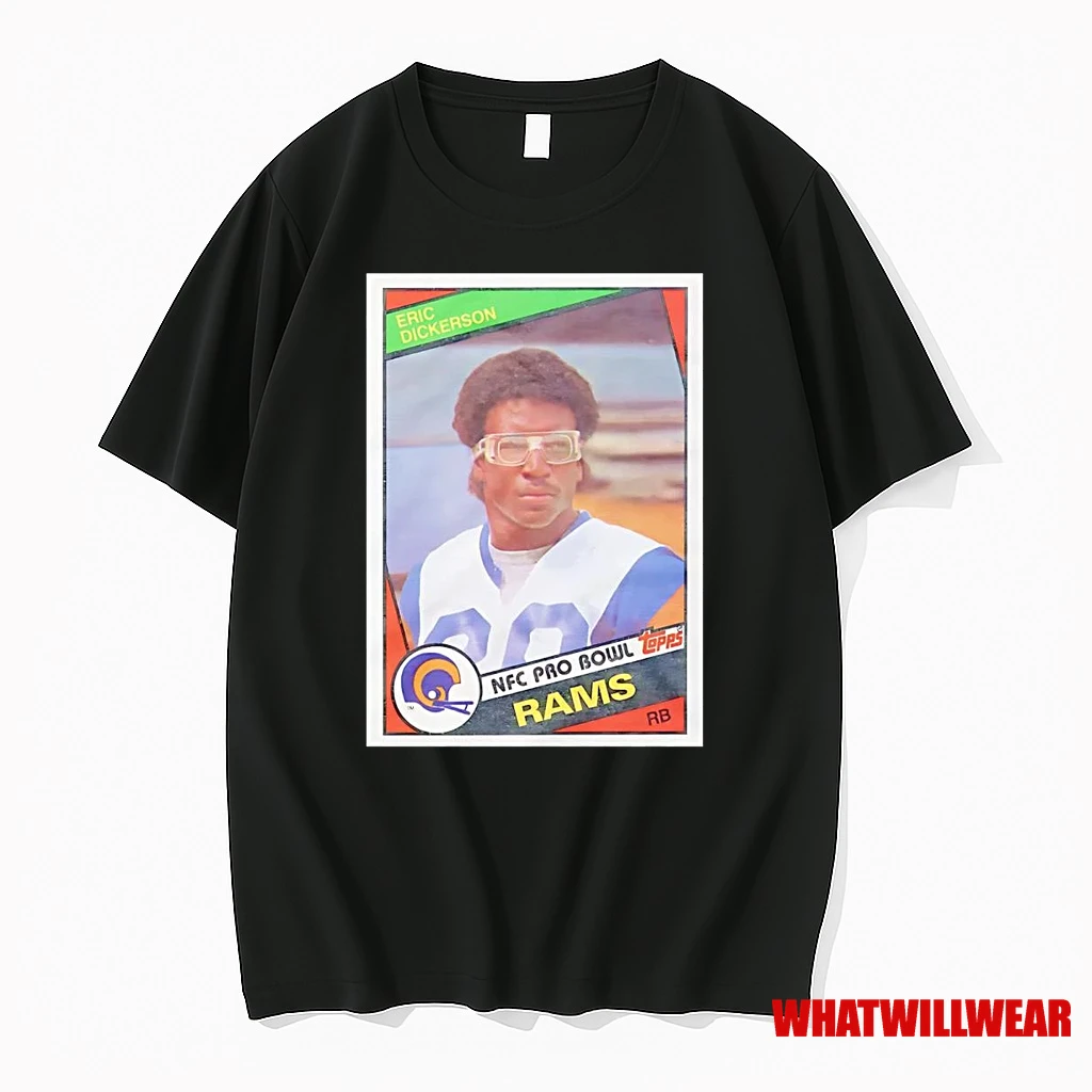 Eric Dickerson 1984 Nfc Pro Bowl Rams Shirts