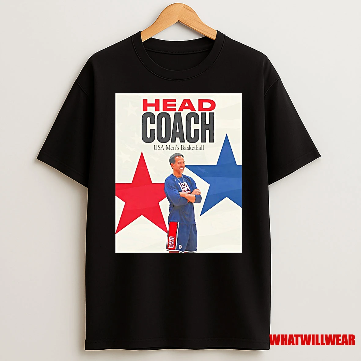 Erik Spoelstra Head Coach Usa Mens Basketball Shirts