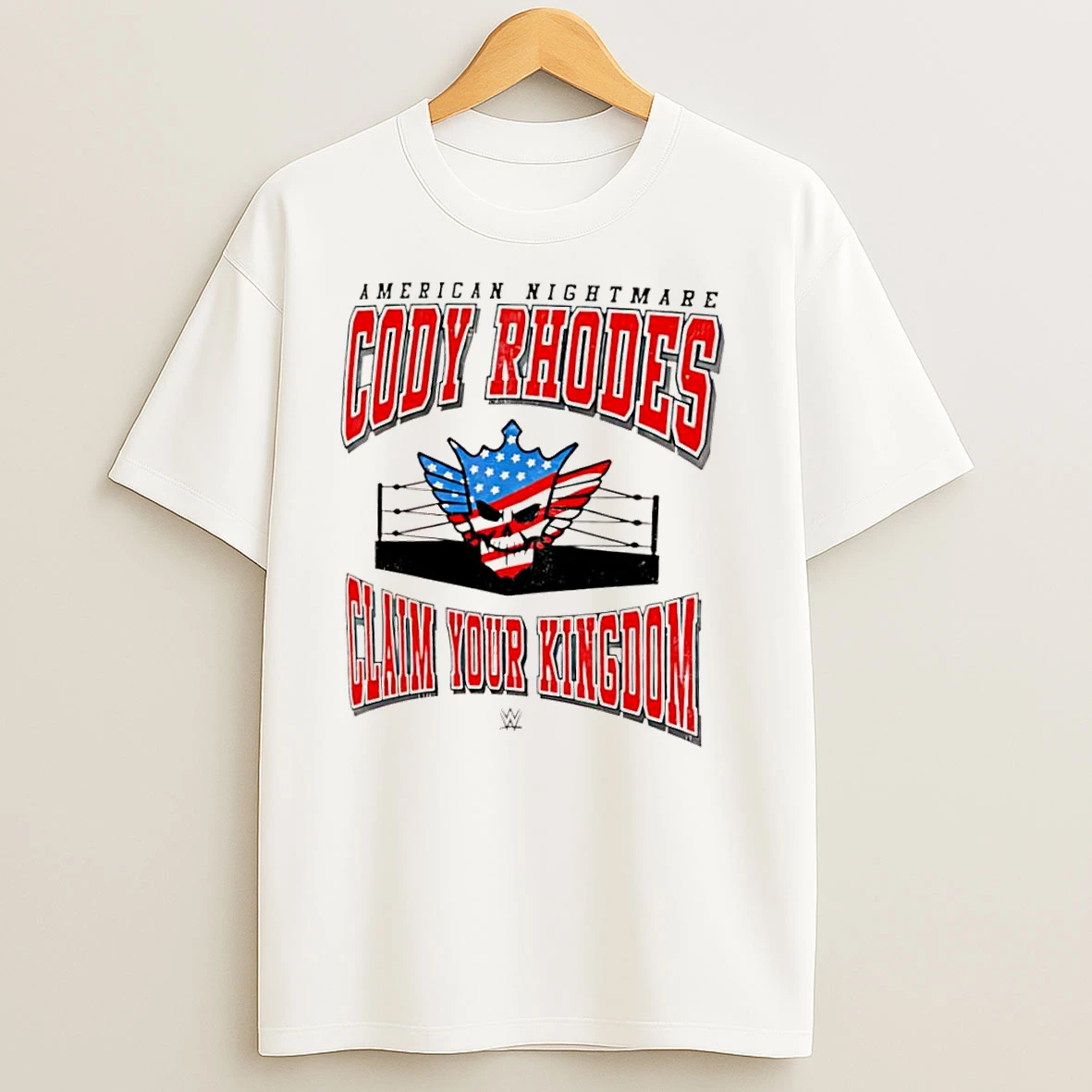 Erin Andrews Ash Cody Rhodes Claim Your Kingdom American Nightmare T Shirts
