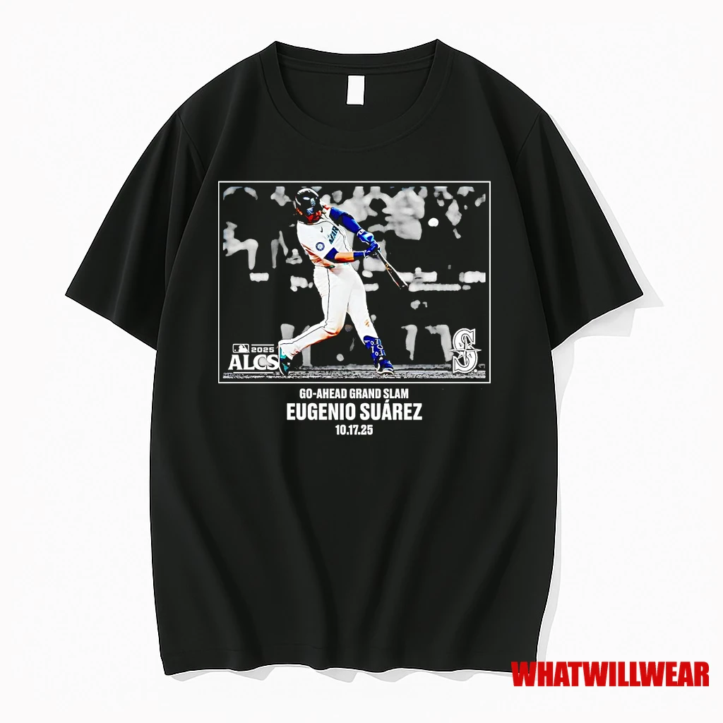 Eugenio Suarez 2025 Mlb Postseason Go Ahead Grand Slam Shirts