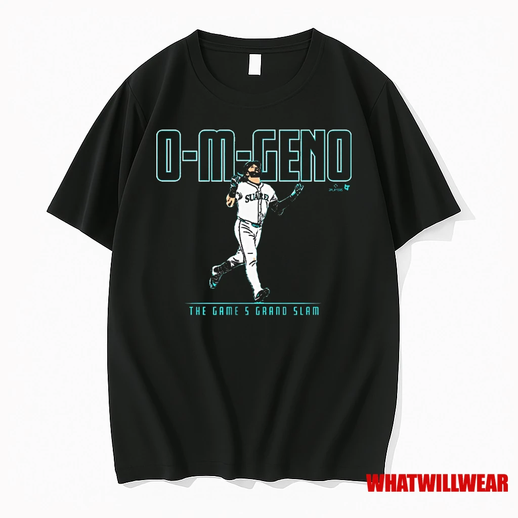 Eugenio Suarez O M Geno The Game 5 Grand Slam Seattle Mariners Mlb Shirts