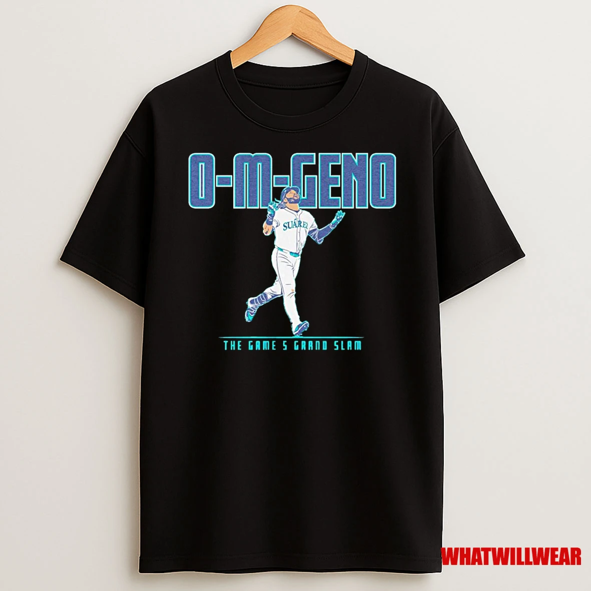 Eugenio Suarez Seattle Mariners O M Geno The Game 5 Grand Slam Shirts